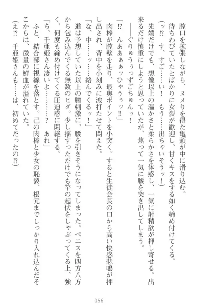 守らせて!発情生徒会長!