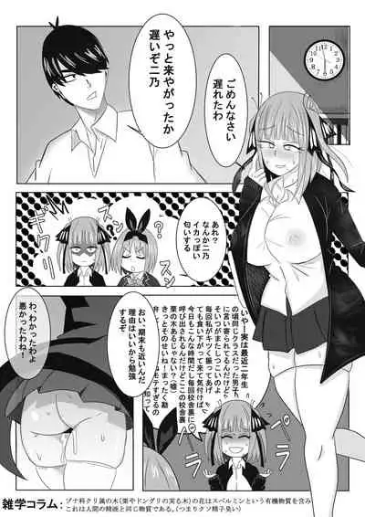 二乃ちゃんの催眠アプリ漫画〈前編〉+おまけ