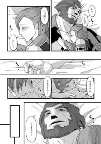 [奈津ミカ]共　有【ラオグリム×コーネリア】 (ファイナルファンタジーXI)