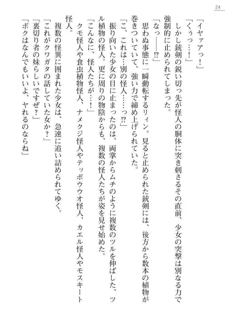 怪人ハンターリィン