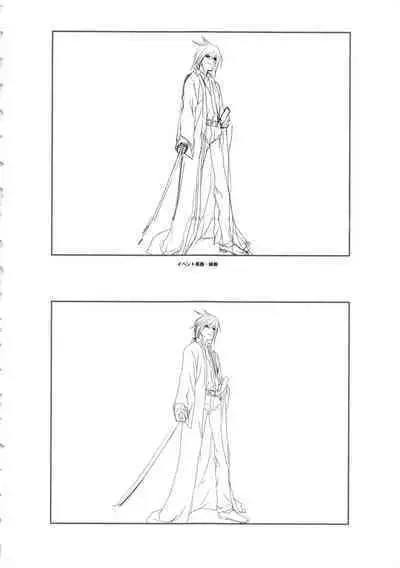 Hanachirasu - Initial Sketches and Unprocessed Illustrations - Selection