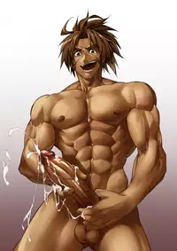 [8°] 加爾基 精液 獅子神萬駆 (BlazBlue) (Bang Shishigami x Carl Clover) [Decensored]