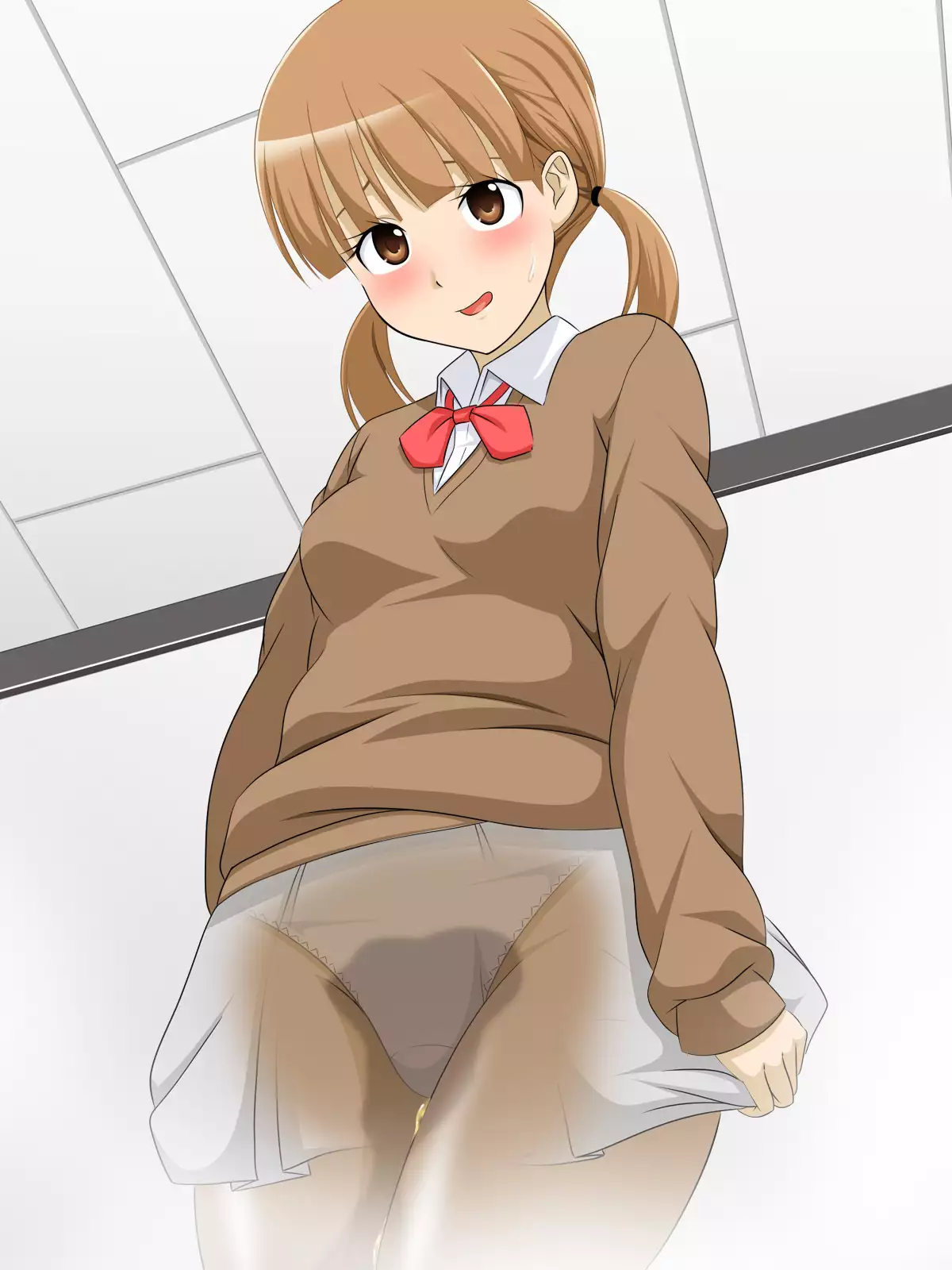 JKがおもらし！JKがおしっこ！