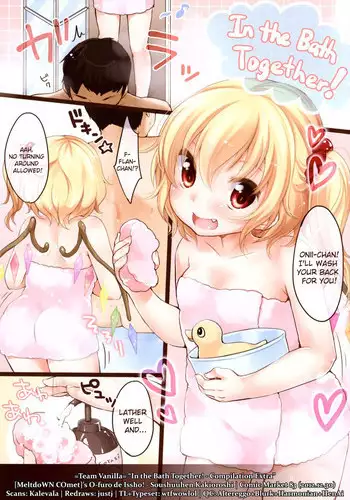 (C83) [MeltdoWN COmet (Yukiu Con)] Ofuro de Issho! - Soushuuhen Kakioroshi | In the Bath Together! - Compilation Extra (Touhou Project) [English] =TV=