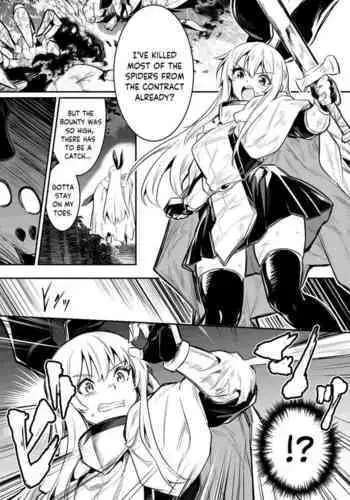 [Lefthand] Kumo-gata no Mamono no Toubatsu ni Kite Gyaku ni Osowarechau Boukensha-chan [English]