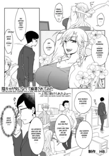 InCha ga Onna ni Natte Chikan Saretemita [Portuguese-BR