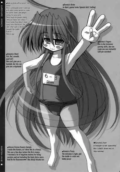 (C72) [Kikyakudou (Karateka-VALUE)] KureKure Konata | GimmeGimme Konata (Lucky Star) [English] [EHCOVE]