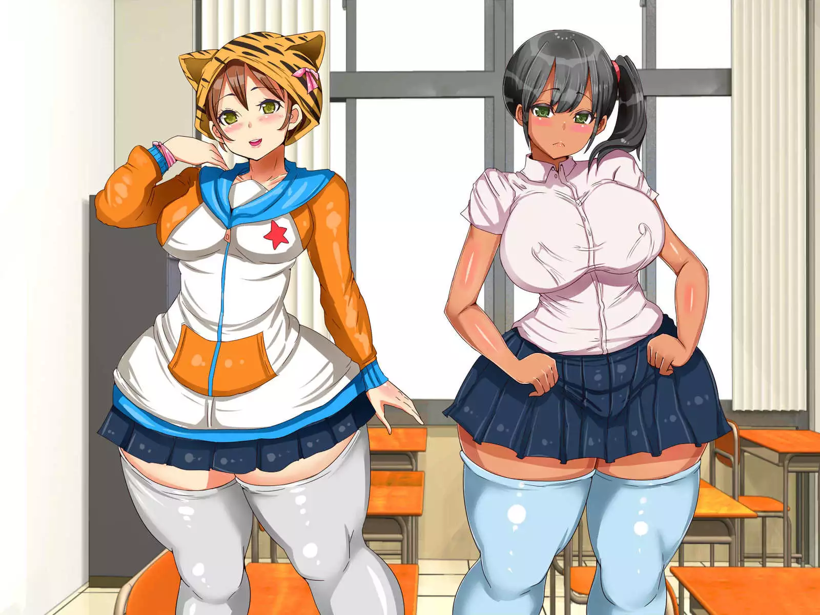 爆乳ヒロイン横取り♪