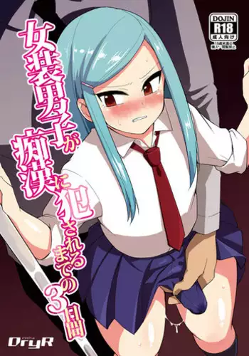 [DryR (Urakuso)] Josou Danshi ga Chikan ni Okasareru made no 3 Hiai [Digital]