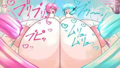 【Skeb】サクヤ＆ダーシィ アナルボア&放屁