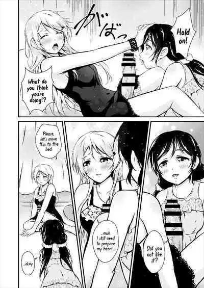 (Bokura no Love Live! 16) [H na Hon. Ya san. (Akki)] Futa Eli (Love Live!) [English] [Mr_Person]