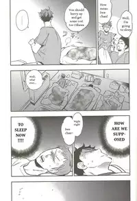 (C87) [Cinnamon (Macho)] Nemurenaiyoru ni wa (Haikyuu!!) [English] [Tovako]