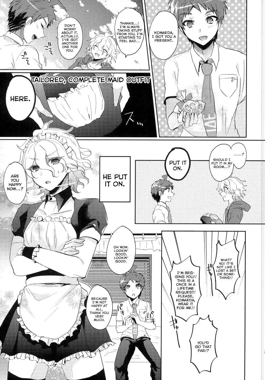Komaeda ni Rei no Are o Present Shite Mita