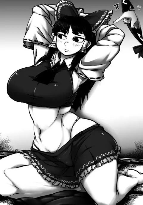 霊夢のお手入れ