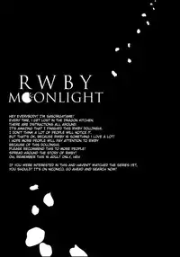 (C85) [Dragon Kitchen (Kanibasami, Sasorigatame)] RWBY MOONLIGHT (RWBY) [English] [BlazinH + gjj]