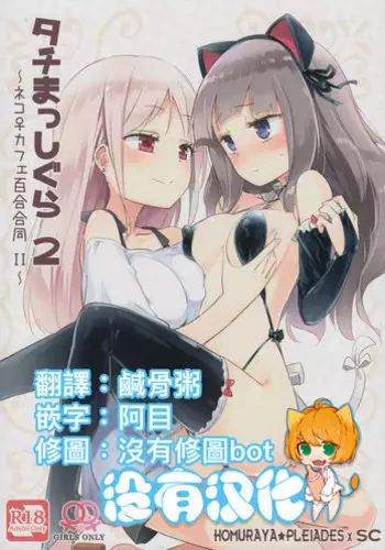 (COMITIA124) [Homuraya Pleiades, SC (Homura Subaru, Gyuunyuu Rinda)] Tachi Masshigura 2 ~Neko Cafe Yuri Goudou II~ [Chinese] [沒有漢化]