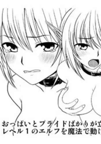 [Yamada Perestroika] Oppai to Pride Bakari ga Rippa na Level 1 no Elf o Mahou de Ugokenakushite Nakadashi Rape