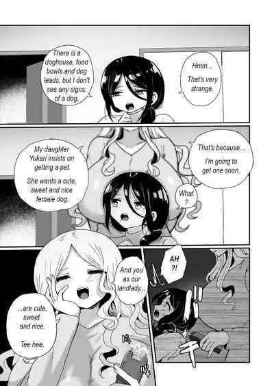 [Echiechi Kenzen Yuden (Girigiri Kenkou)] Shouwaru Ooya Pet-ka Choukyou | I train our nasty landlady to become my daughter's pet [English]]