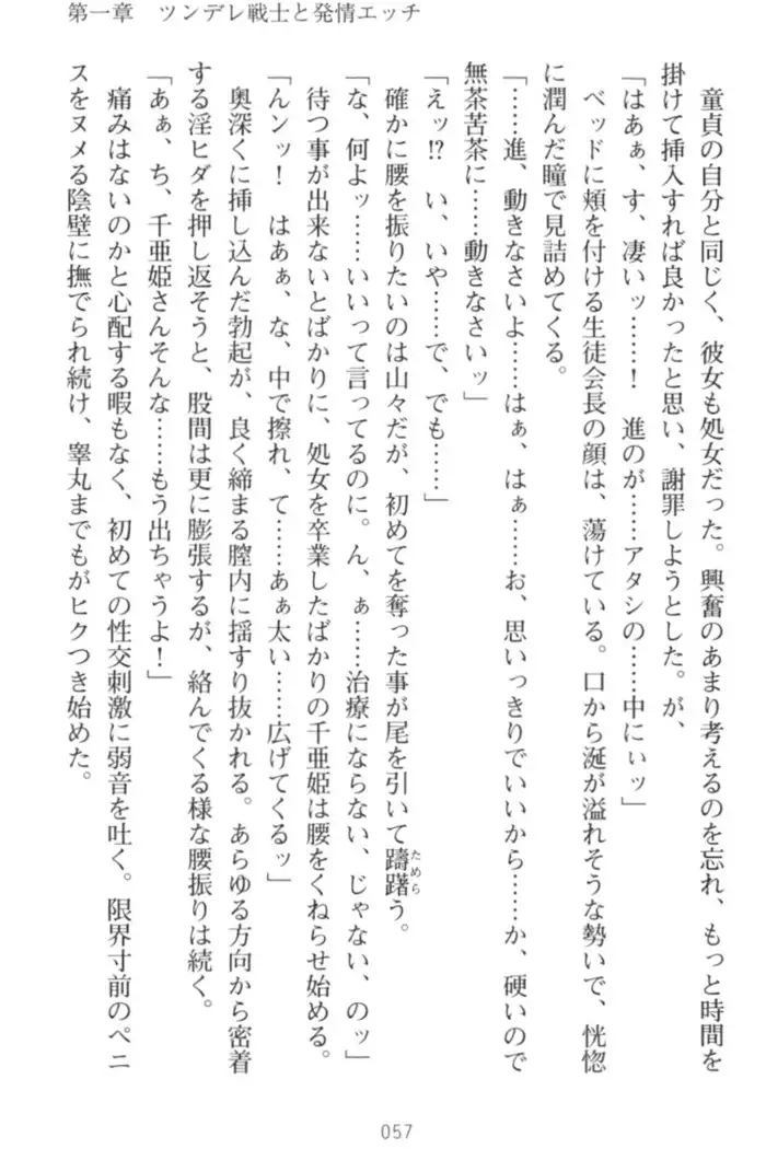 守らせて!発情生徒会長!