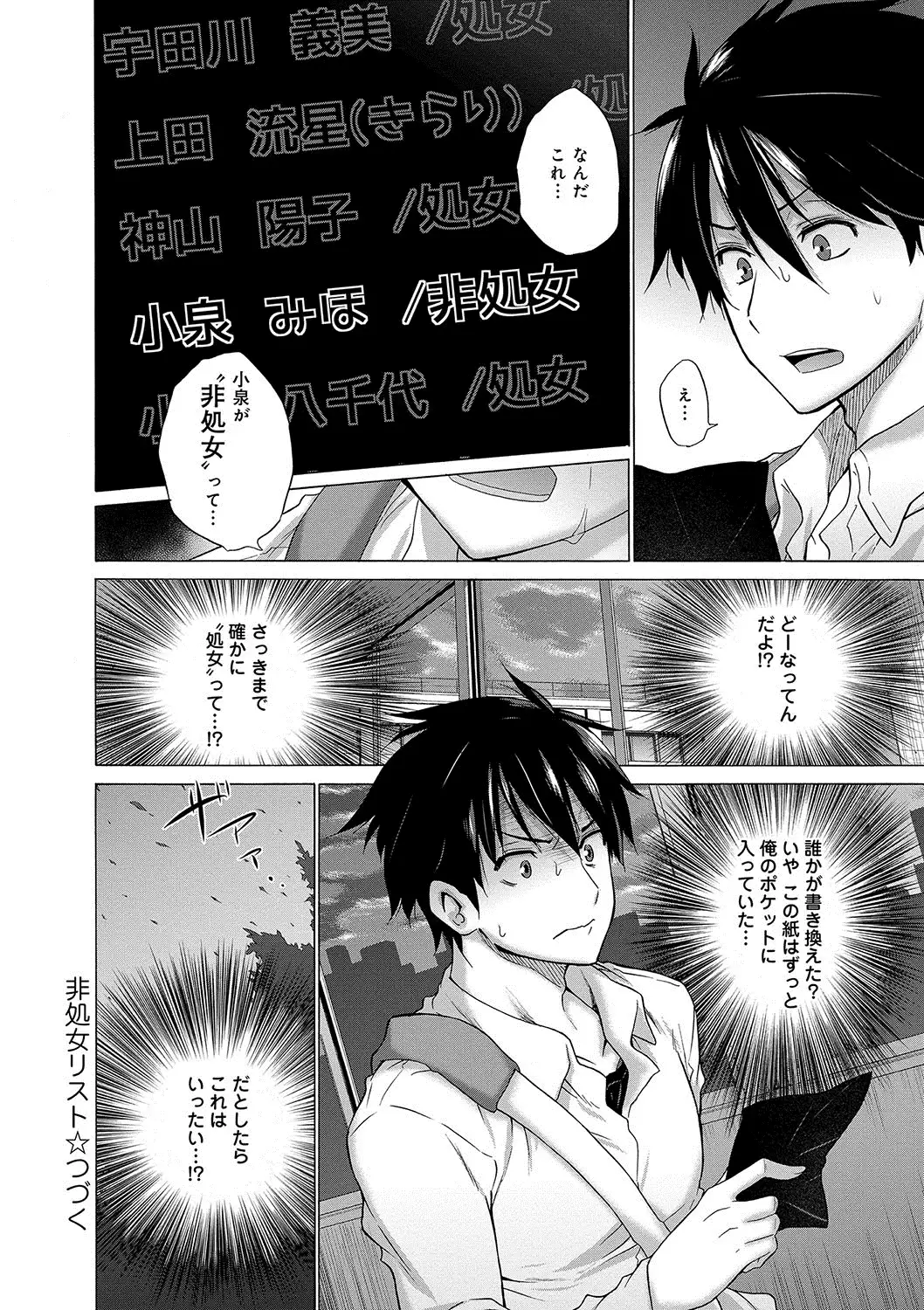 Hishoujo List - The Non-Virgin List