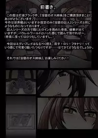 [Touyu Stand (Touyu Black)] Lust Sister Bros -Urethra Seal-