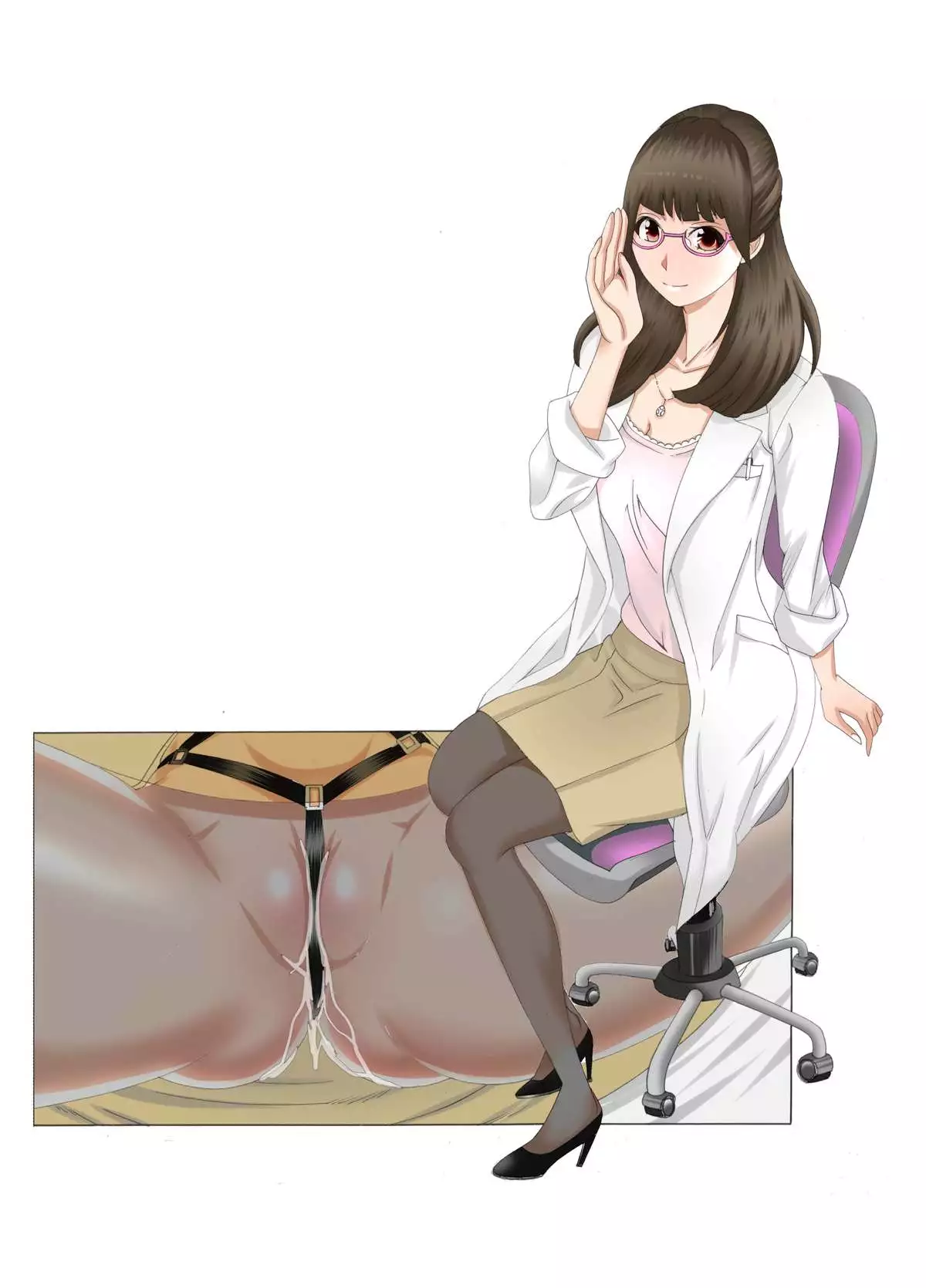 M-kko Roshutsu ~Mitsukareba Nikubenki~ Mazo Shigan Rikeijo Saotome Haruka Kouhen