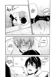 (Renai Jiyuugata! entry2) [Kokon no Kaze (raipanda)] Under Water Speaker (Free!) [English]