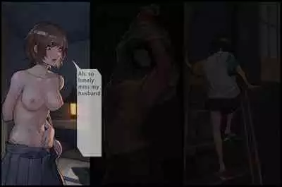 触手の苗床化孕み袋 人妻と夫がオナニーしているときに UMAの触手に肉体改造され強○出産