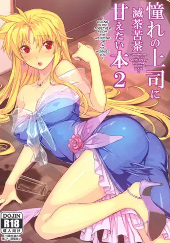 (C92) [Studio Himawari (Himukai Kyousuke)] Akogare no Joushi ni Mechakucha Amaetai Hon 2 ~Douryou no Kekkonshiki Gaeri Jitaku Hen~ (Mahou Shoujo Lyrical Nanoha) [English] {darknight}